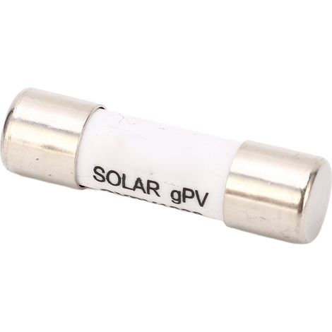 2 x 20A DC 1000V Photovoltaik-Sicherungen, hochfeste Keramik, Kurzschlussschutz für Solarmodule, 2er-Pack (1/5)