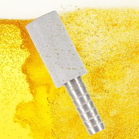 Pietra di diffusione in acciaio inox per la carbonazione della birra, accessorio professionale per bar (0,5 micron) (1/4)