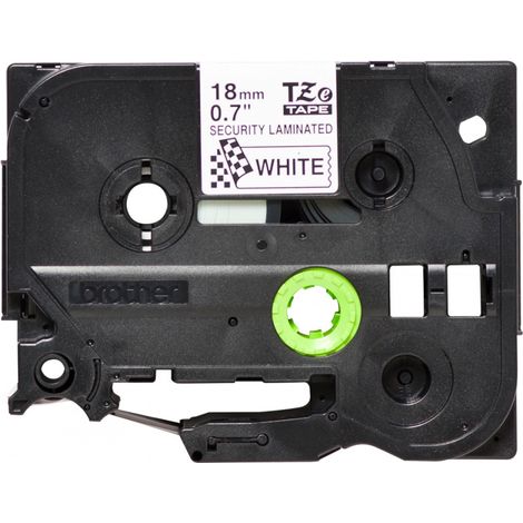 Brother TZe, TZ TZe-SE4 Couleur de ruban: blanc Couleur de police:noir 18 mm 8 m