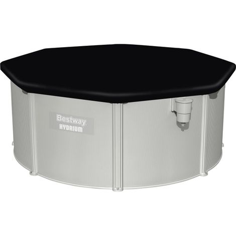 Bestway Bâche 4 saisons ronde pour piscine Power Steel ø366 et 396 cm