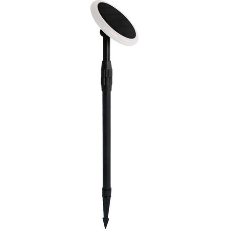 V-TAC VT-943 Led jardin lumière solaire 3W 3000K auto-alimenté réglable à 360° fixation au sol 2EN1 IP65 box 2pcs/pack - sku 6667