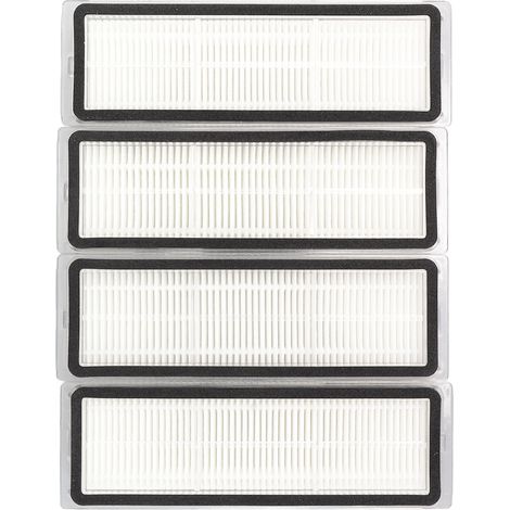Ortviai Accessoires pour robot aspirateur Dreame Bot W10/W10 Pro – Brosse principale, filtres, chiffons et brosses latérales (1/4)