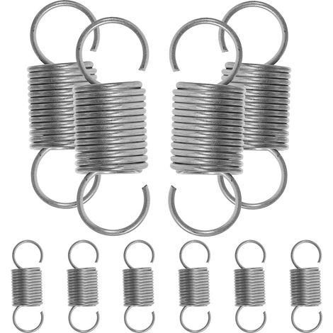 10 Pièces Ressort de Traction en Acier Inoxydable Argenté Résistant aux Charges Lourdes Haute Fiabilité, Diamètre Extérieur 0,2 Pouce pour L'industrie Mécanique (1/5)