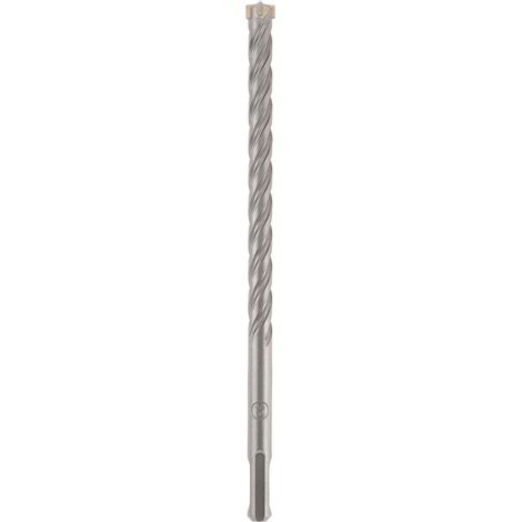 kwb HB4X SDS Plus Hammerbohrer, 210 mm, Ø 12 mm (Hartmetall-Platte, Vier Schneiden, Zentrierspitze, Vierfach-Plus-Spirale, Werkzeugstahl, SDS Plus)