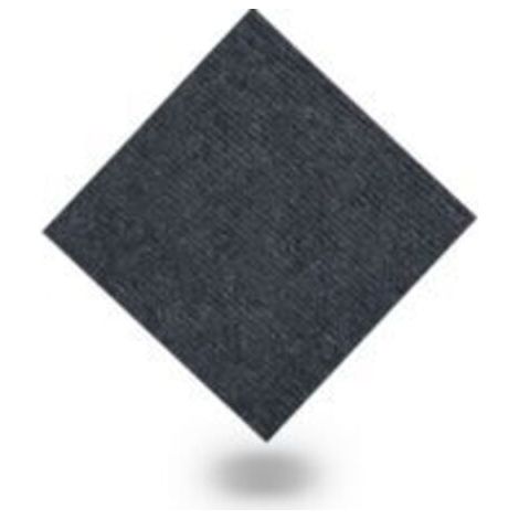 Dalles de moquette Antistatiques Absorbant les sons Can Can Individuel gris foncé 28 x 28 cm