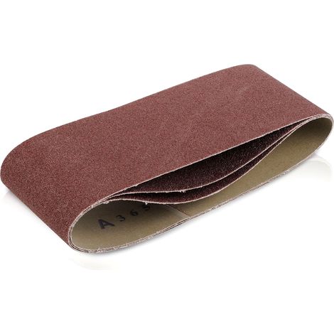 Lot de 3 bandes abrasives 50 x 686 mm grain 60