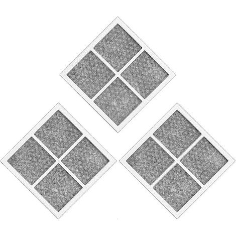 Lot de 3 filtres de rechange pour réfrigérateur LG ADQ73214404 et ADQ73334008 (1/5)