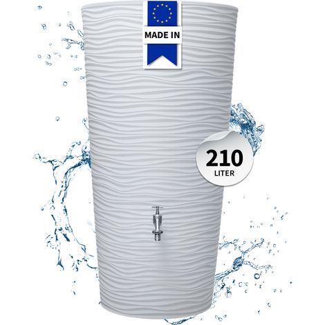 NATURA 2in1 Regensp., arctic 210L,m.integrie. Pflanzschale (1/5)
