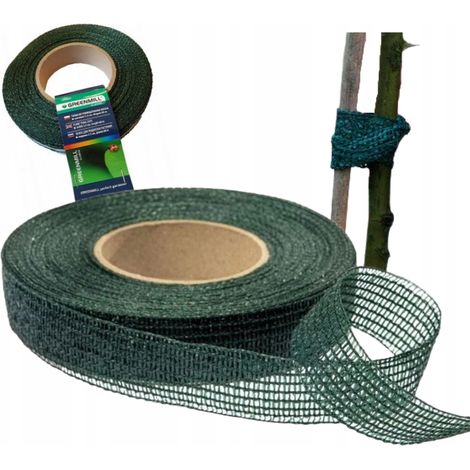 Nastro da giardinaggio per legare le piante, 2,4 cm x 50 m