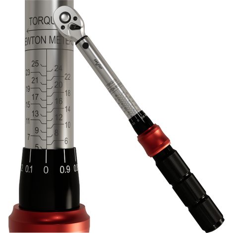 Drehmomentschlüssel 1/4" 72T 5-25 Nm