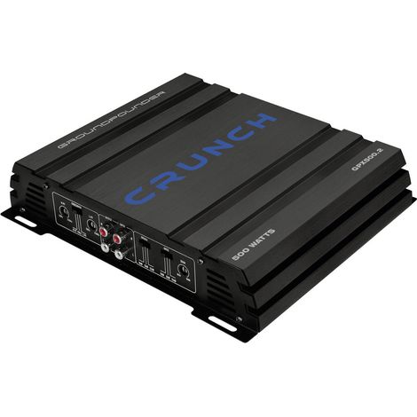 Ampli auto 2 canaux Crunch GPX-500.2 250 W noir