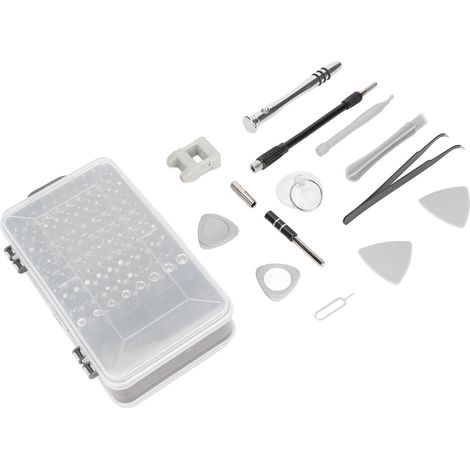 112-in-1 magnetisches elektronisches Schraubendreher-Set, Mini-Präzisionsreparaturwerkzeug für PC, Laptop und Uhr, mit Etui. (1/5)