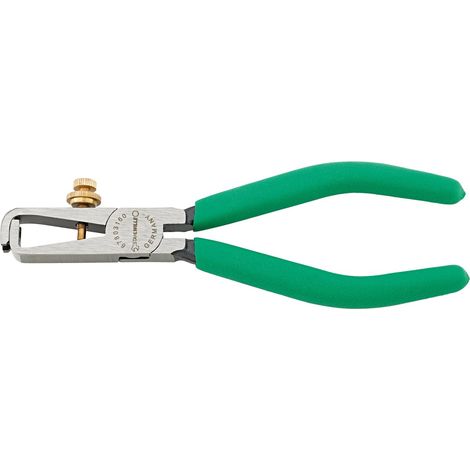 Stahlwille Abisolierzange max.D.5mm² L.160mm, Griffe mit Kunststoffüberzug (1/3)