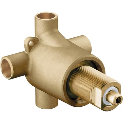 Valve 3 Voies En Laiton Massif, Inverseur à 3 Voies Commutateur Vanne, Vanne DéRivation Douche à 3 Voies,D'Adaptateur En + G1 / 2", Pour Douche, Douchette Et Bras De Douche Inverseur (1/5)