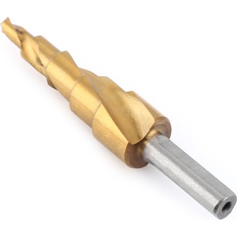 1pc Foret Échelonné HSS 4-12mm à Gorges Hélicoïdales pour Perçage Précis (1/5)