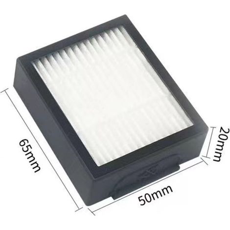 Accessoires de remplacement pour Roomba i7 i7+ / i7 plus E5 E6 E7, Accessoires de robot pour pièces de rechange avec 3 filtres HEPA 3 brosses latérales 2 rouleaux (1/3)