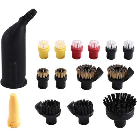 Brosses de rechange pour nettoyeur vapeur Kärcher SC2/SC3 EasyFix - Accessoires et pièces détachées pour nettoyeur vapeur (1/5)