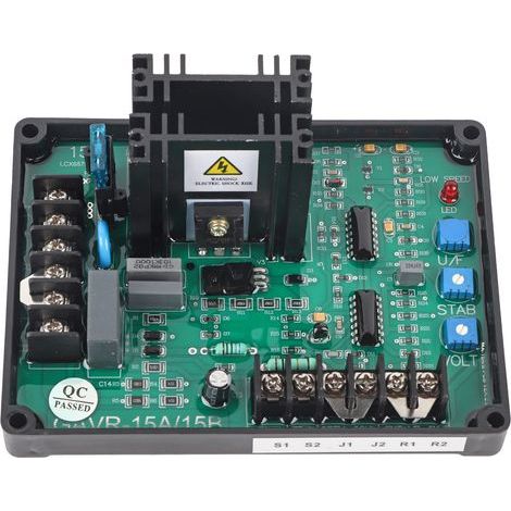 Groupe électrogène à régulateur de tension automatique de générateur 170-265V AC GAVR-15A (1/5)