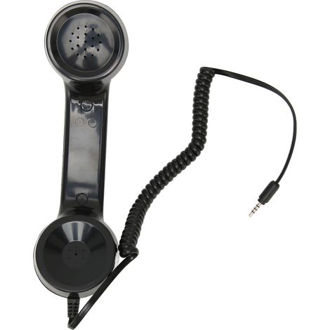 Téléphone portable rétro multifonction, résistant aux radiations, récepteur pour téléphones portables et ordinateurs
