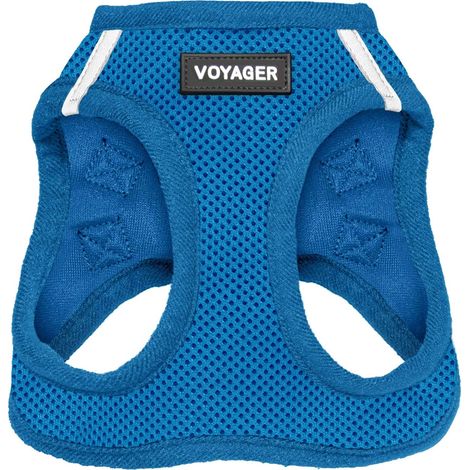 Voyager Step-In Air Hundegeschirr by Best Pet Supplies - All Weather Mesh Step in Vest Harness für kleine und mittlere Hunde, Königsblau, size XL - Brust 52-58 cm