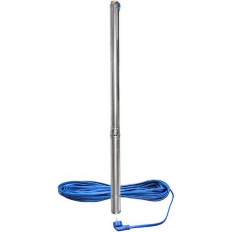 IBO 3'' STM 20 Tiefbrunnenpumpe 3" (ca.75mm Durchmesser) 3 Zoll Bohrlochpumpe Brunnenpumpe 20m Kabel