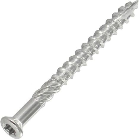 Vis terrasse Tête fraisée bombée TFB TORX T15 4X40 Inox A4-1 pièce (1/4)