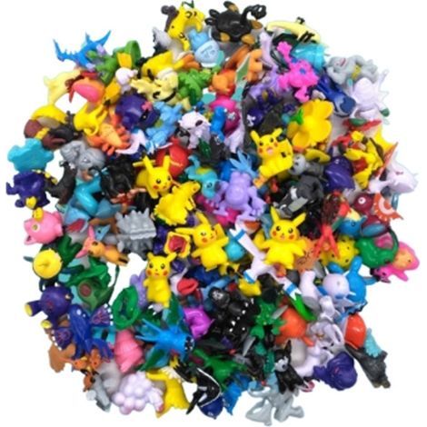 Figurine Pikachu - Figurine Pokémon - Décoration Intérieure et Événementielle - Lot de 144 Pièces