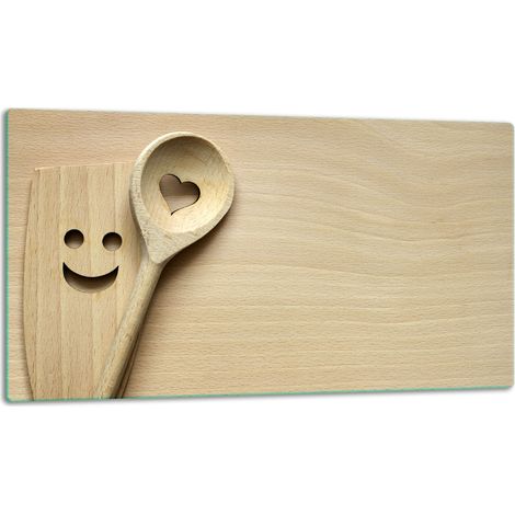 Tabla de cortar de vidrio de 52x30 cm de madera (1/5)