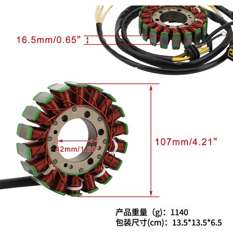 Bobine de stator pour VTT Polaris Sportsman 700 MV7 600 Twin 4010901 (1/4)