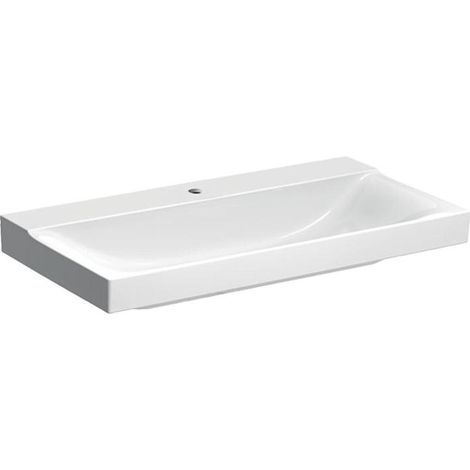 Geberit Xeno 2 Waschtisch mit Hahnloch und ohne Überlauf, 90x48 (1/5)
