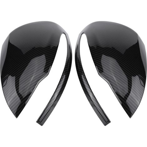 1 paire de coques de rétroviseur en fibre de carbone pour Mercedes Benz C/E/GLC/S classe W205 W213 X253 W222 (1/5)