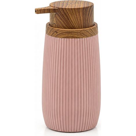 Dispenser sapone liquido rosa cipria Blob (1/5)
