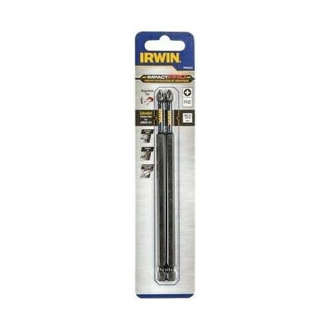 Schraubbit Irwin ph2 15,2 cm 2er Pack Hochdrehmoment