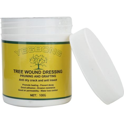 Pommade réparatrice pour plaies d'arbres (100 g), traitement à base de plantes, pansement pour arbres, crème cicatrisante, à appliquer pour favoriser la croissance des racines (1/5)