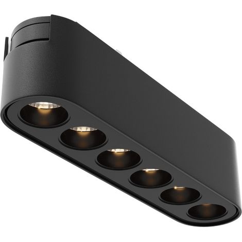 Spot rail 1 circuit noir LED 6W 3000K Maytoni POINTS (1/5)