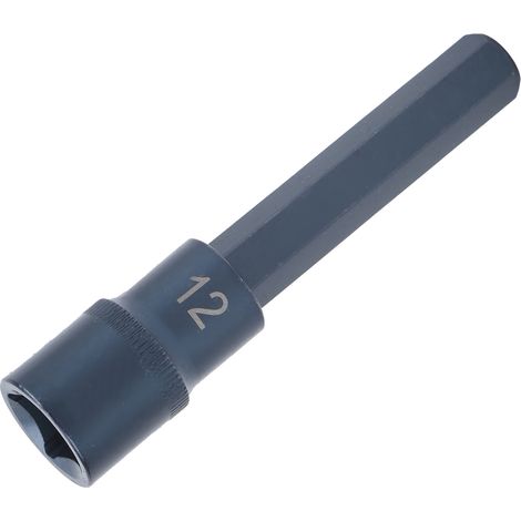Embout hexagonal à douille en acier allié S2, outil de clé rapide pneumatique/électrique, antirouille, H12