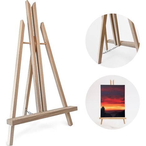 Tisch-Malstaffelei 50 cm Studio Klein Outdoor Polnische Produktion