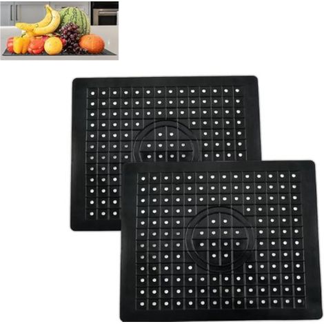 Tappetino per lavare i piatti, tappetino da cucina in silicone a cascata, tappetino per piatti per accessori da piano di lavoro in silicone, piccolo tappetino per lavare i piatti -– Tappetino scolapia (1/5)