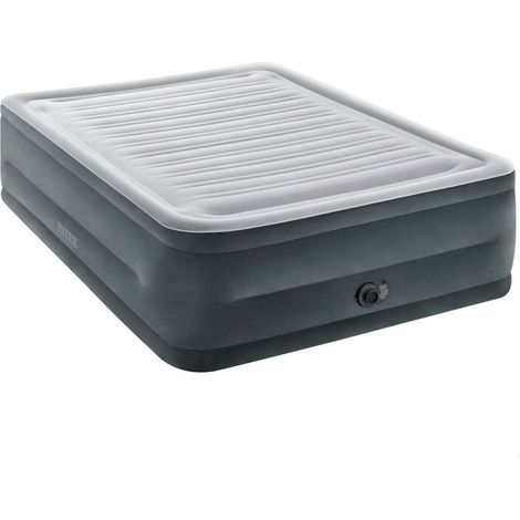 Colchón hinchable doble Bestway con bomba eléctrica 203x152x51cm (1/4)