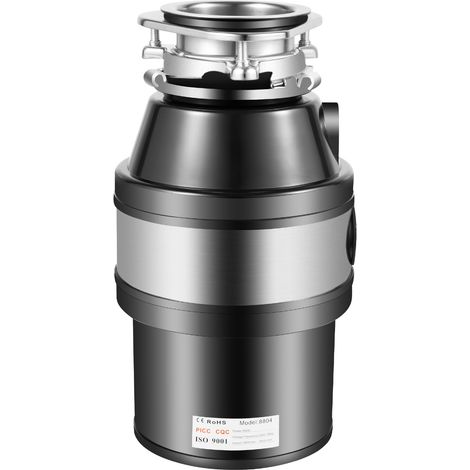 Broyeur à déchets de cuisine 560 W – Installation sous-évier – 1/2 ch, 1800-3400 tr/min – Broyeur de déchets alimentaires pour la maison, la cuisine (1/5)