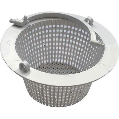 16 cm großer Skimmerkor aus Kunststoff für eingelassene Pools, mit Griff, austauschbarem Skimmerkor, Poolreinigungszubehör (1/5)