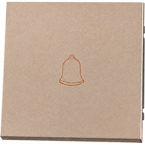 Interrupteur de sonnette mural européen série Z doré PC ignifuge 16A 250V 13 × 9 × 10 cm – Livraison gratuite