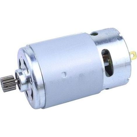 Un moteur CC de 21 V et 28 000 tr/min adapté aux tronçonneuses électriques, équipé d'un réducteur à 14 dents et d'un couple élevé. (1/3)