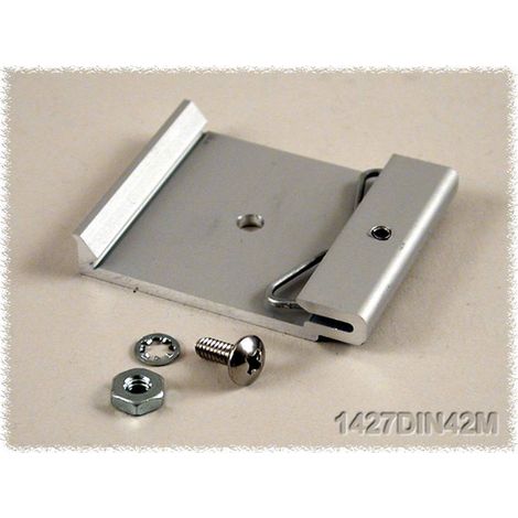 Clip DIN Hammond Electronics 1427DIN42M pour montage sur rail 1 pc(s) W63062 (1/2)