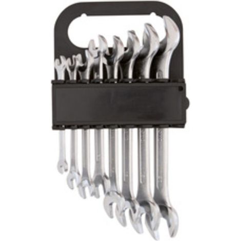 SERIE 8 CHIAVI A FORCHETTA DOPPIA 6/22 MM