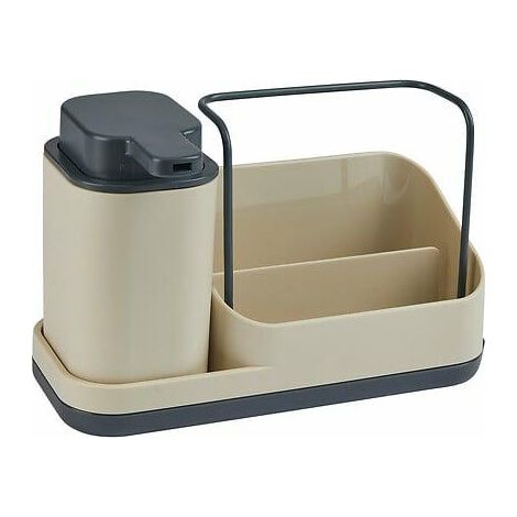 Spender Küchenorganizer Spülbecken-Caddy beige (1/5)