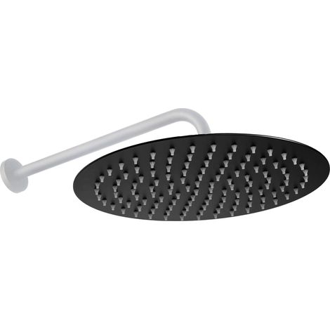 Rea Ducha De Lluvia Black Matt 25cm (1/5)