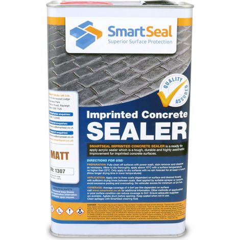 Imprinted Concrete Sealer - Matt - 5 Litres (1/5)