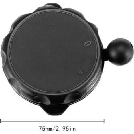 Support ventouse pour TomTom Start 20 - 25 et 60 Series via GPS - noir Support à ventouse (1/4)
