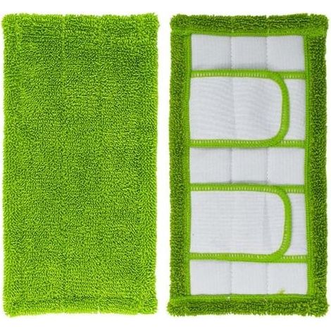 Tampons Humides Réutilisables Pour Vadrouille Swifers Sweeper Chiffons De Balayage À Sec, Vadrouille Lavable En Microfibre, Tampons (1/5)